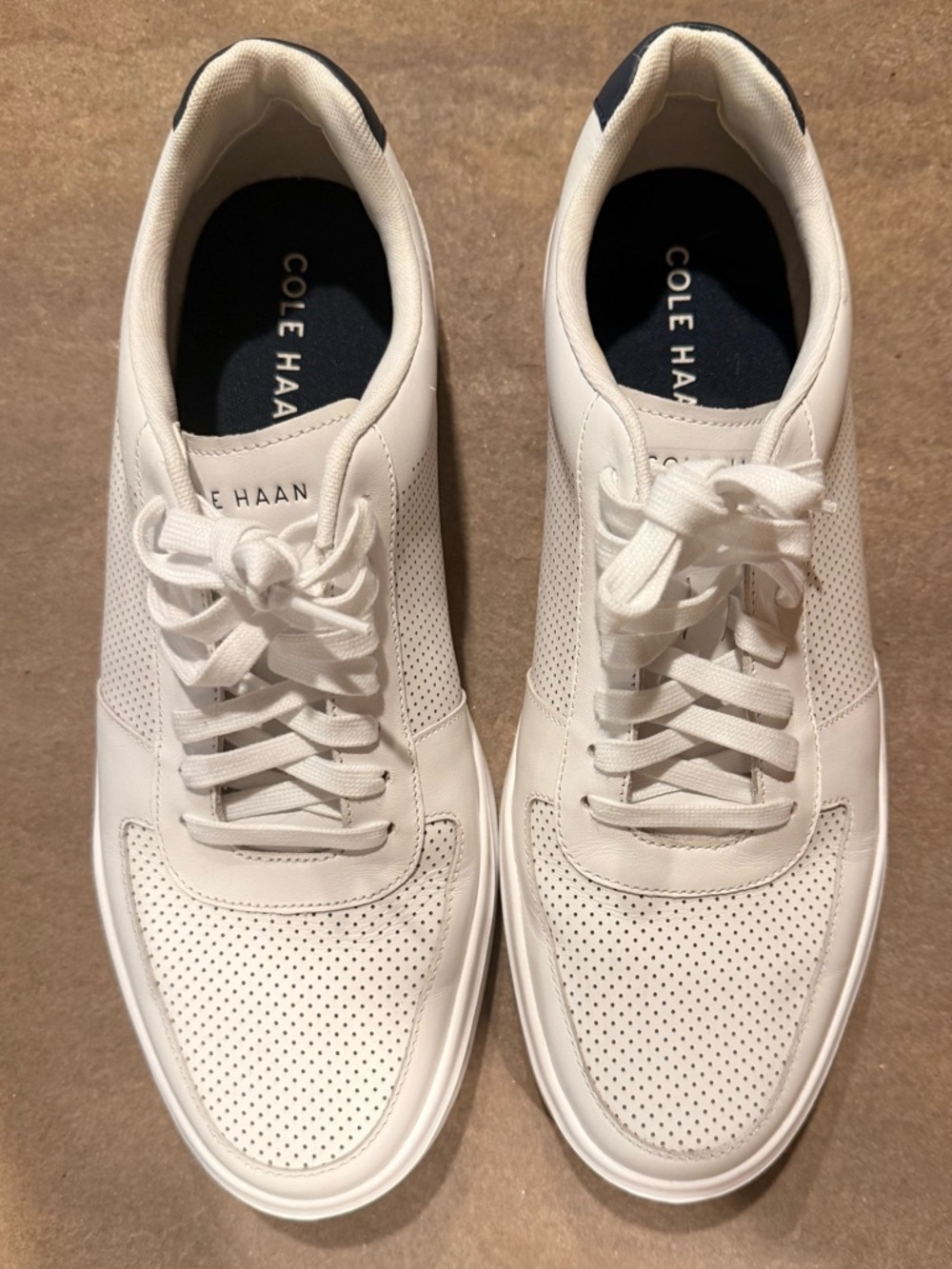 Cole Haan White, Men’s Size 11, Lace-Up Sneakers